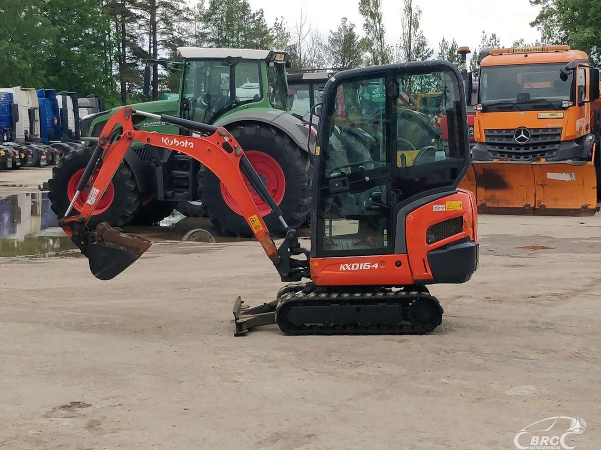 Kubota KX16-4, мини-экскаваторы