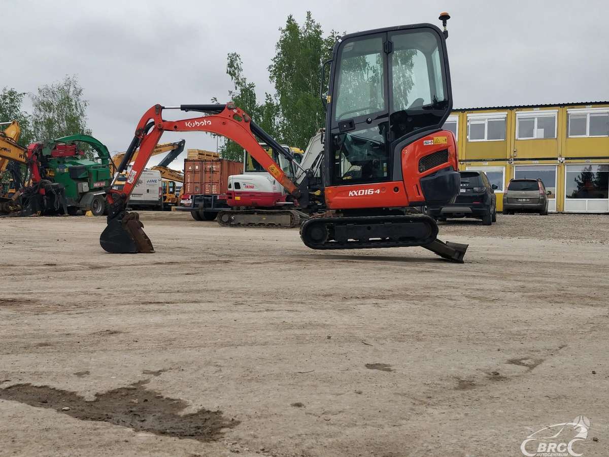 Kubota KX16-4, мини-экскаваторы