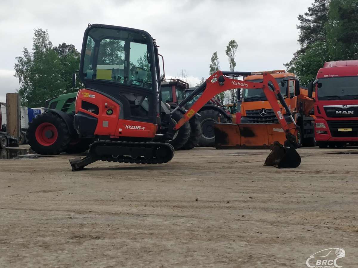 Kubota KX16-4, мини-экскаваторы