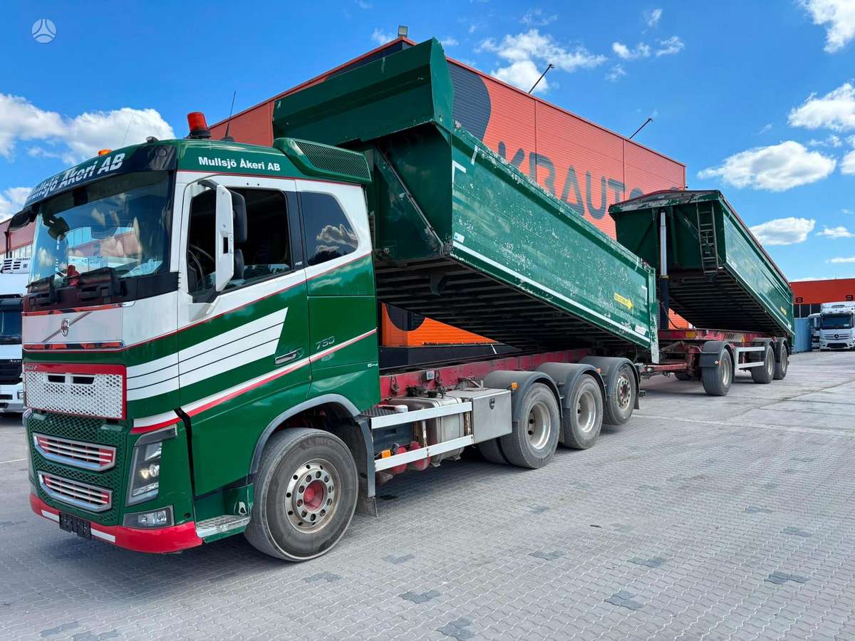 Volvo FH16 750 8x4*4, самосвалы