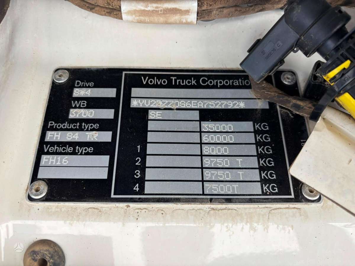 Volvo FH16 750 8x4*4, самосвалы