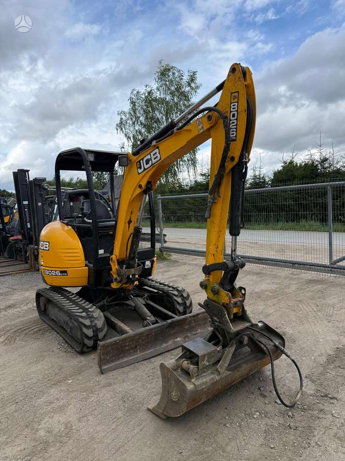 JCB 8026, мини-экскаваторы
