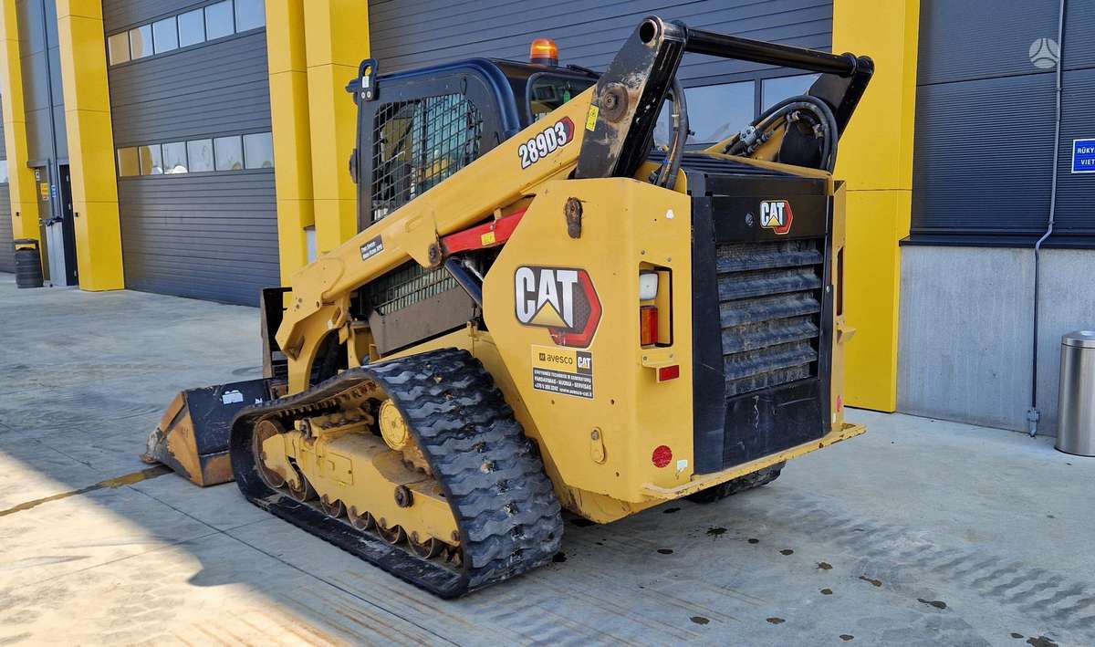 Caterpillar 289D3, mini krautuvai