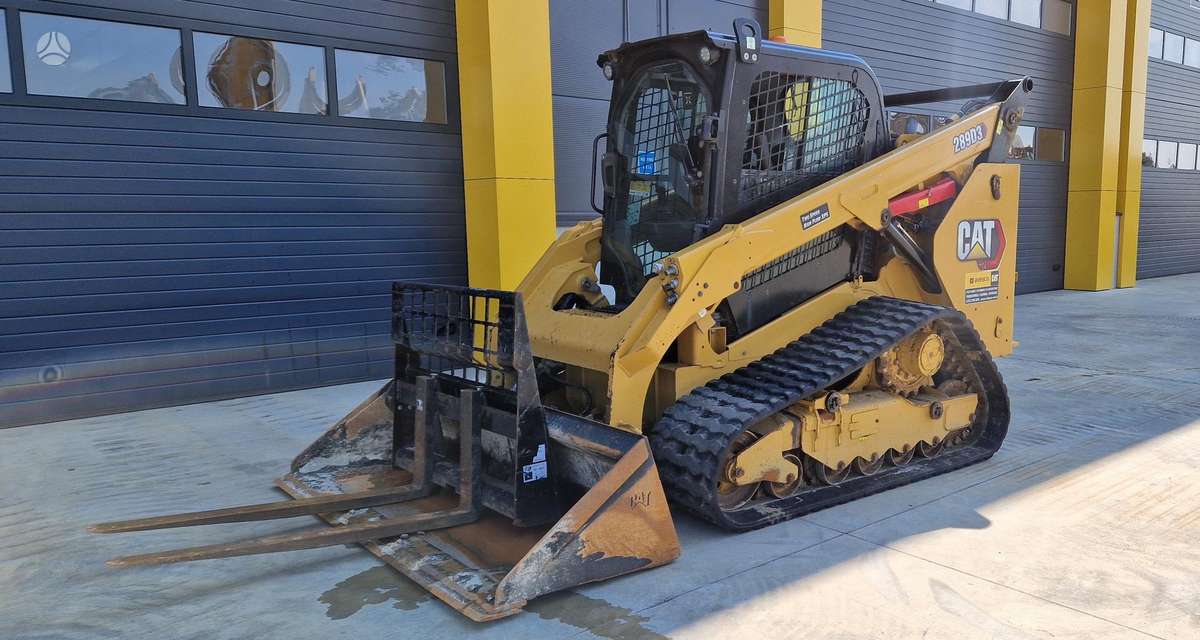 Caterpillar 289D3, mini krautuvai