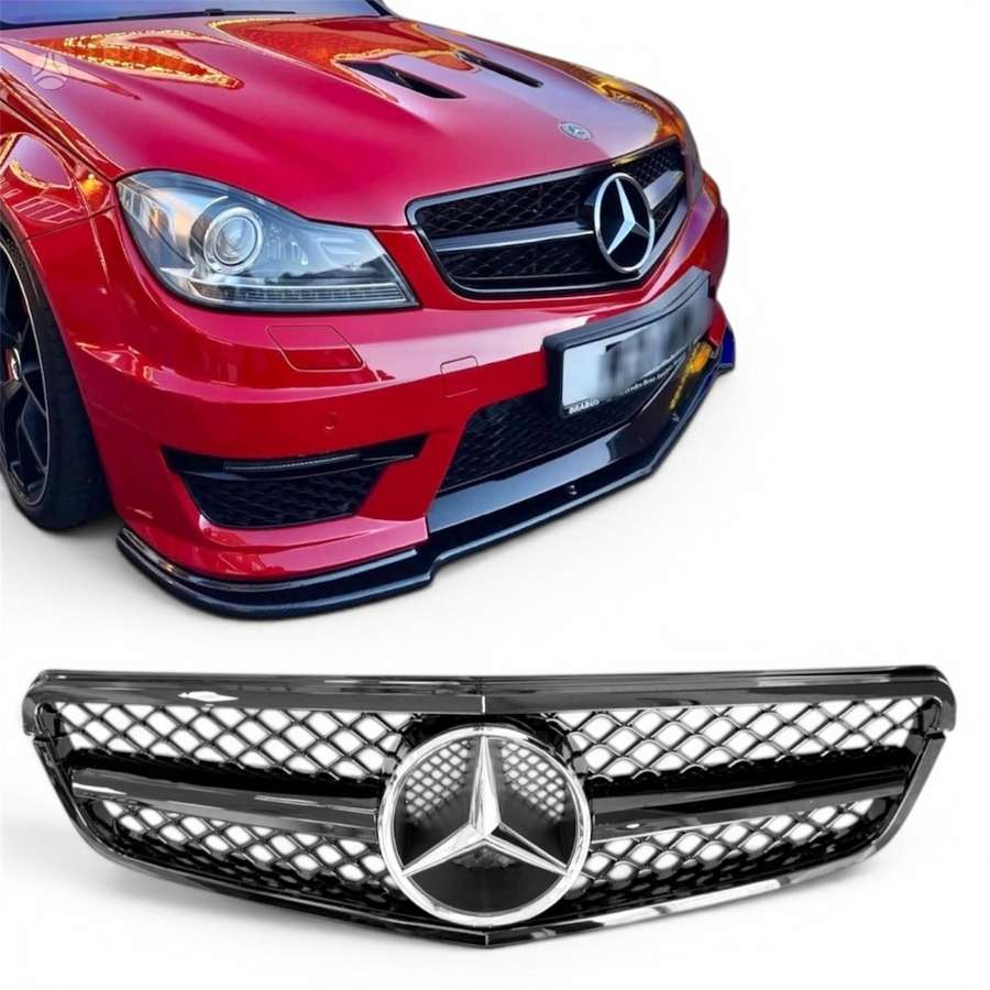 Mercedes-Benz C klasė front grill