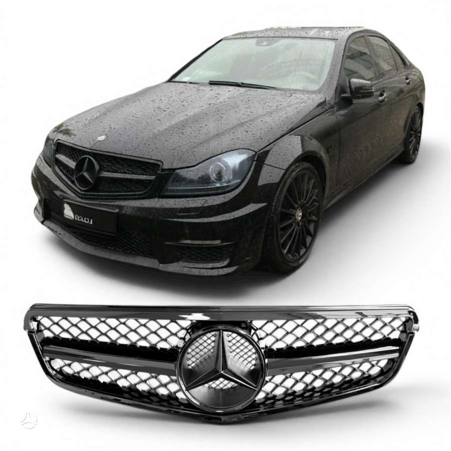 Mercedes-Benz C klasė front grill