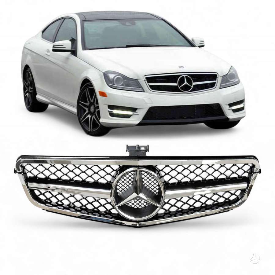 Mercedes-Benz C klasė front grill