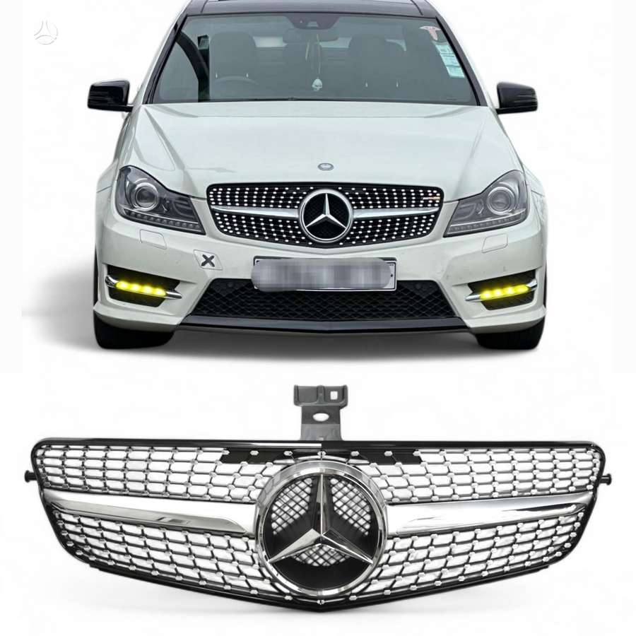 Mercedes-Benz C klasė front grill