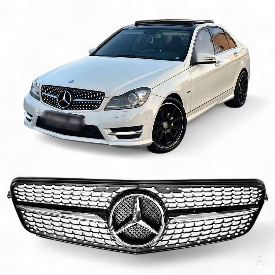 Mercedes-Benz C klasė front grill