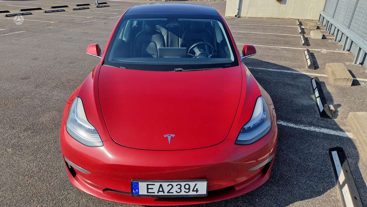 Tesla Model 3, 75 kWh, sedanas