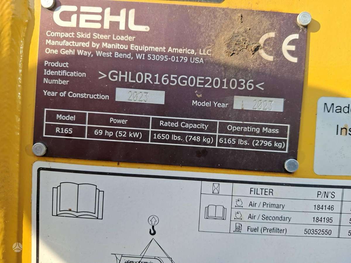 GEHL R 165, мини-погрузчики