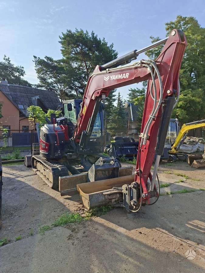 Yanmar VIO 80, экскаваторы
