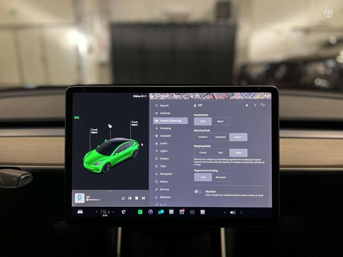 Tesla Model 3, 77 kWh, sedanas