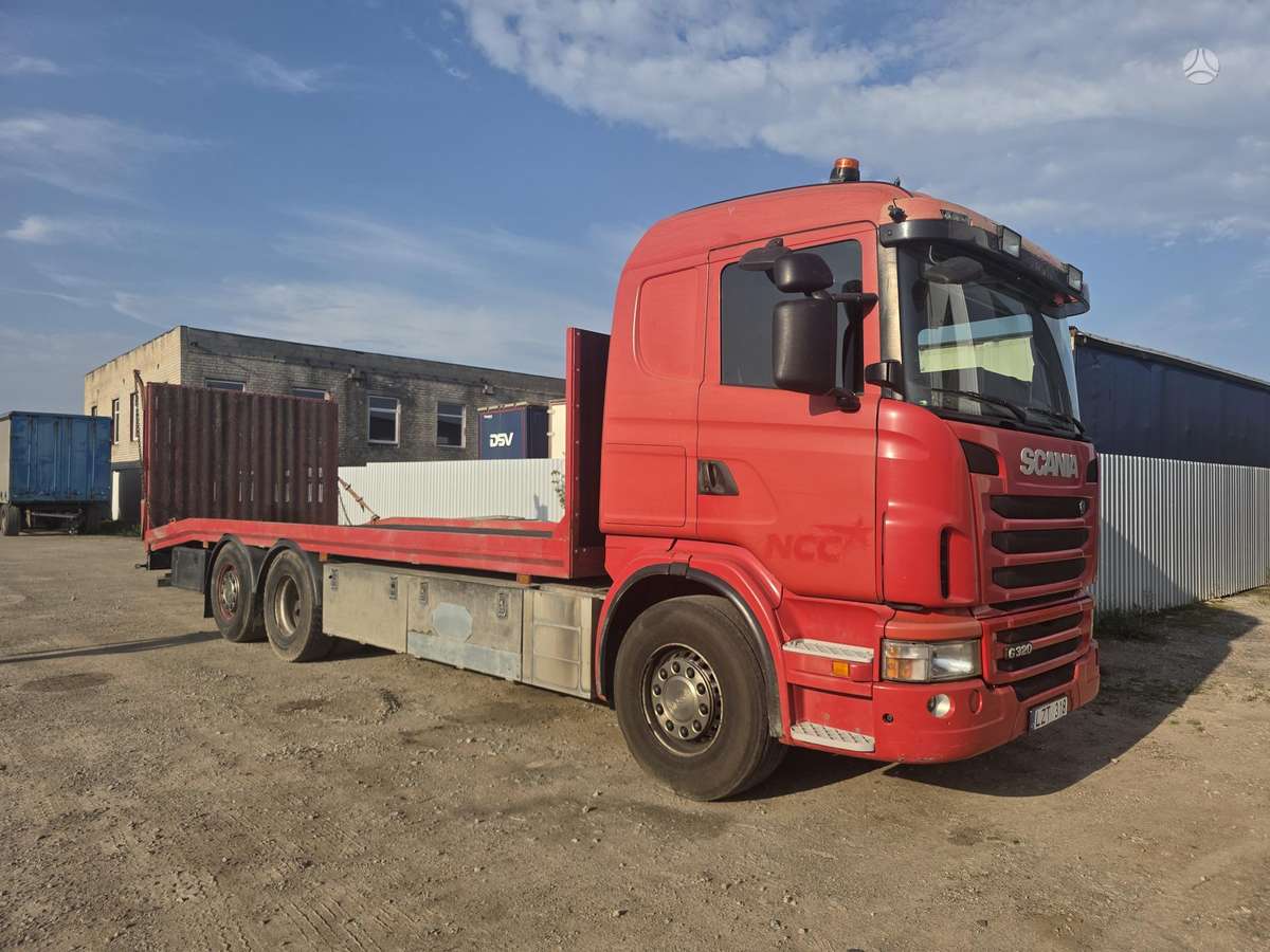 Scania G320, flatbeds