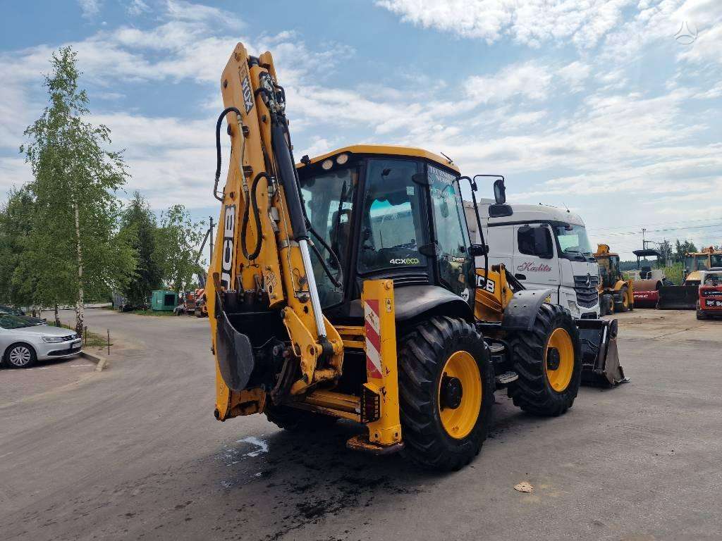 JCB 4CX Joysticks, excavator loader
