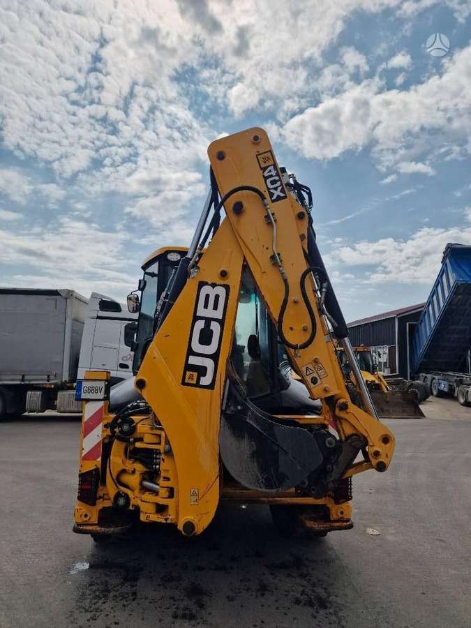 JCB 4CX Joysticks, excavator loader