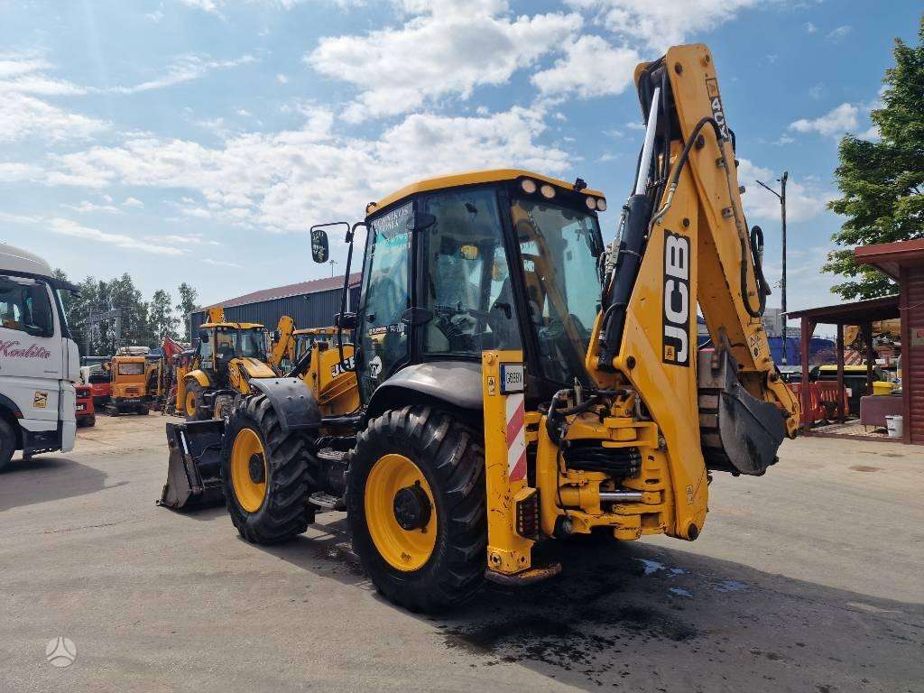 JCB 4CX Joysticks, excavator loader