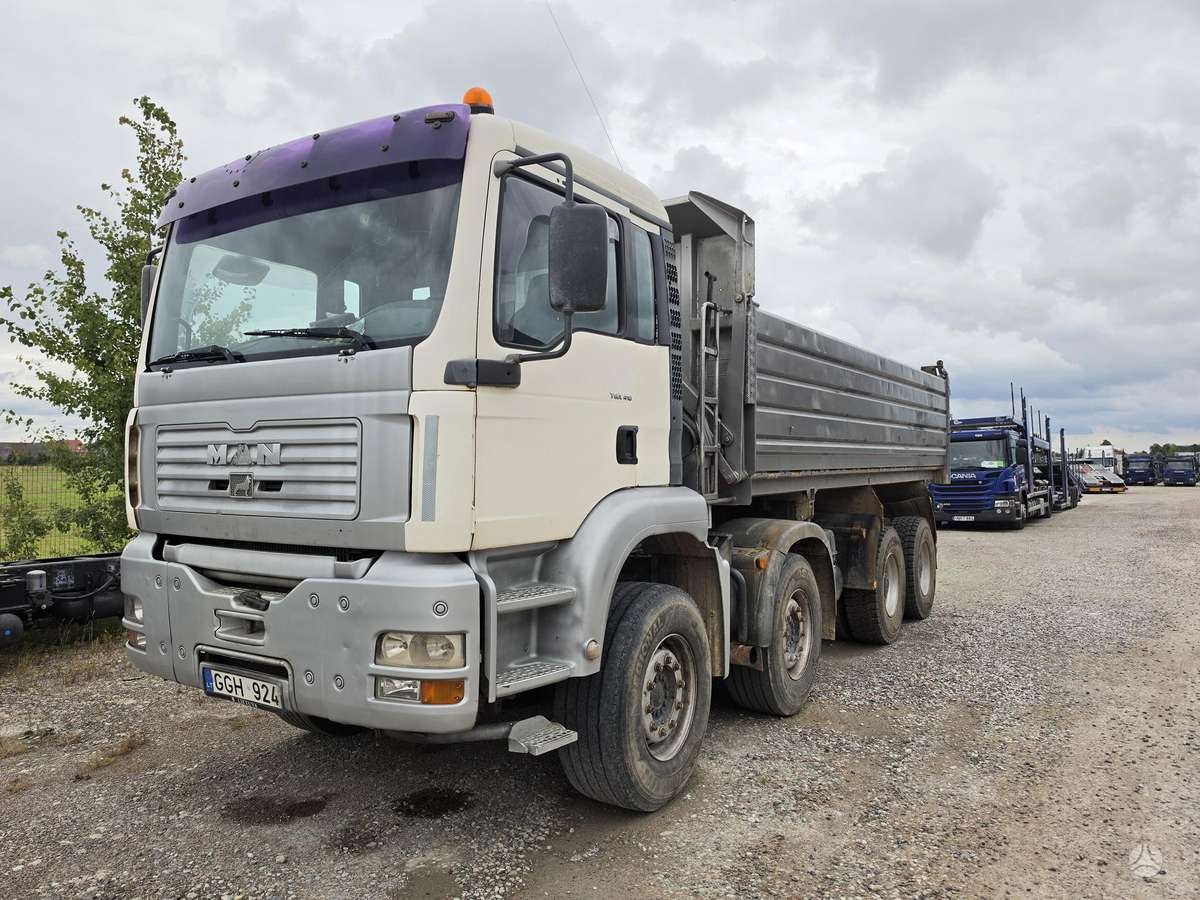 MAN Tga, dumpers / tippers
