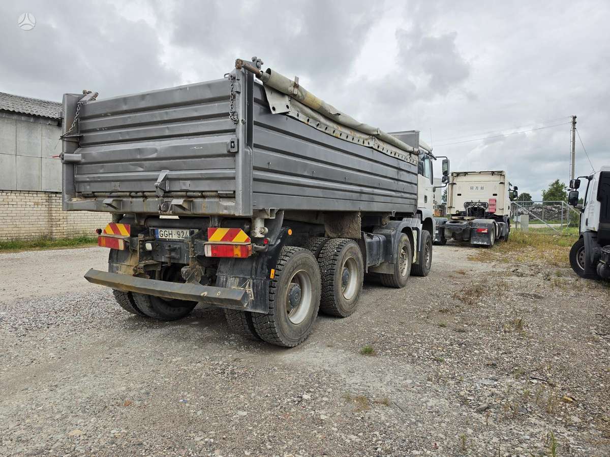 MAN Tga, dumpers / tippers