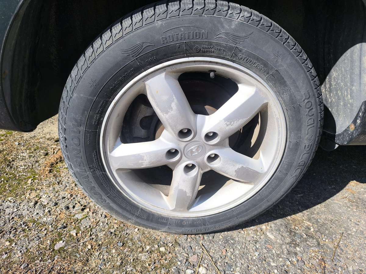 Hyundai Santa fe, light alloy, R17