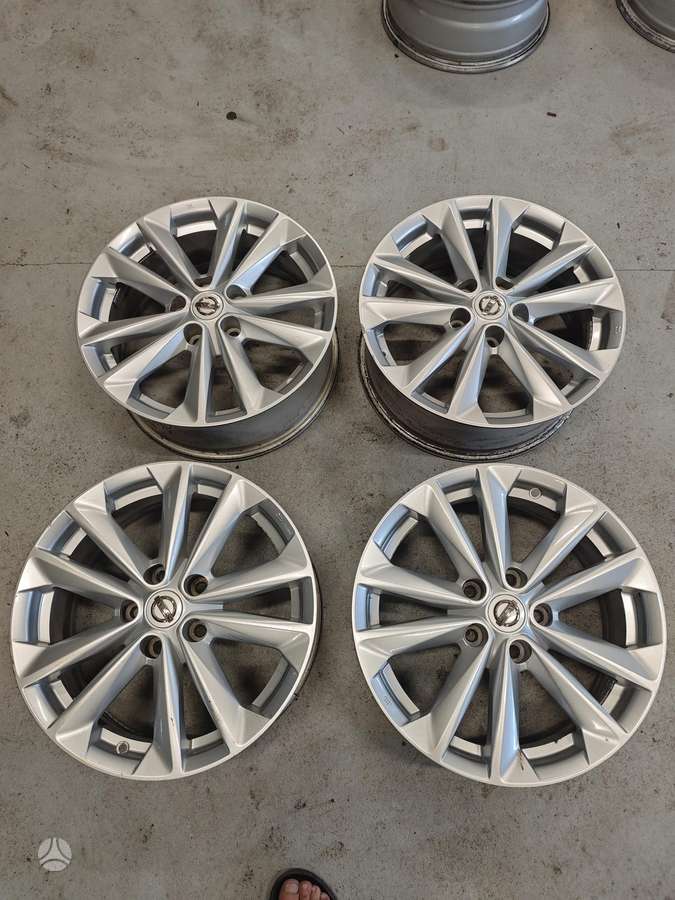 Nissan Qaskai, light alloy, R17