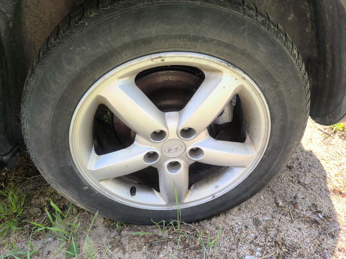Hyundai Santa fe, light alloy, R17