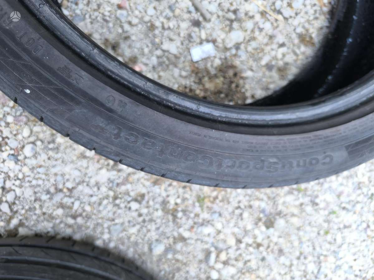 Continental, summer 255/35 R19