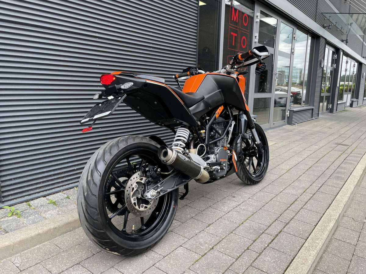 KTM Duke 125cc, street / classic