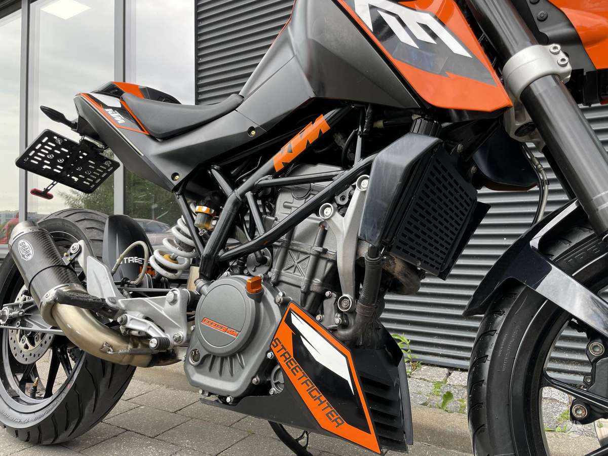 KTM Duke 125cc, street / classic