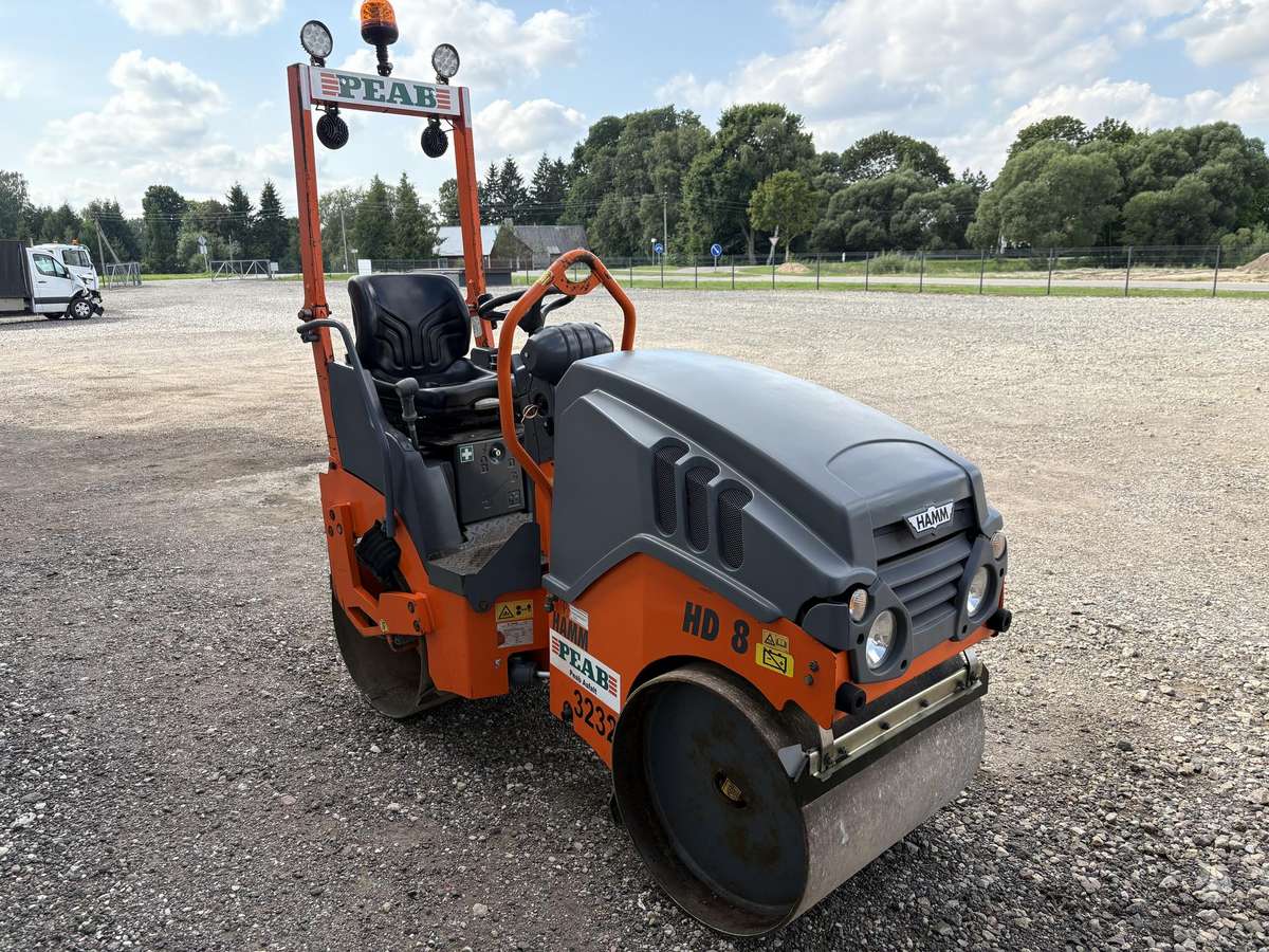 Hamm HD8VV, вибромашины
