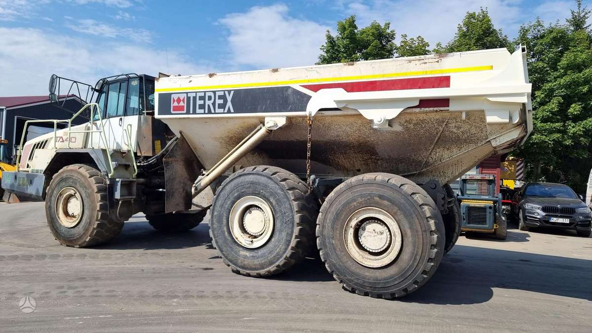 Terex TA 40 6x6, самосвалы