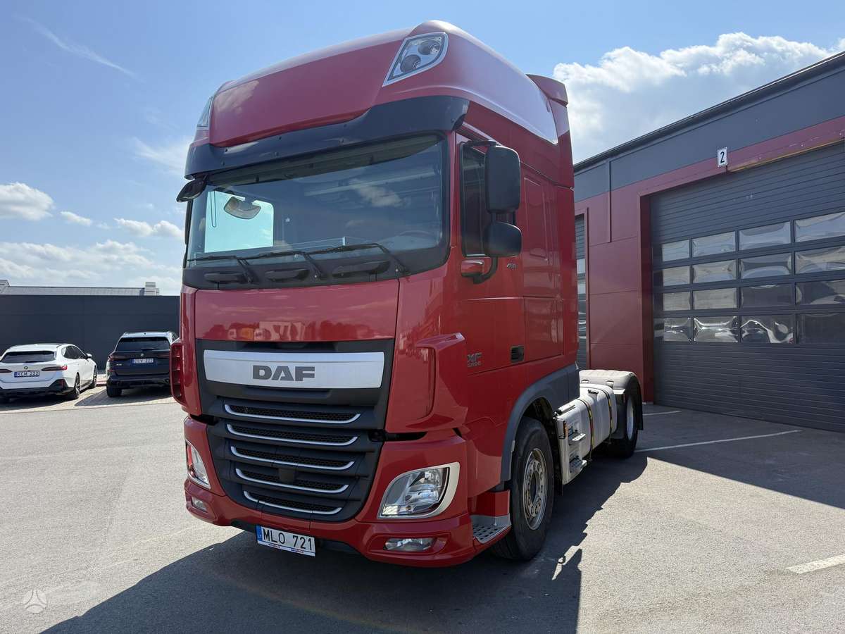 DAF XF 460 Su Hidraulika, double sleeper