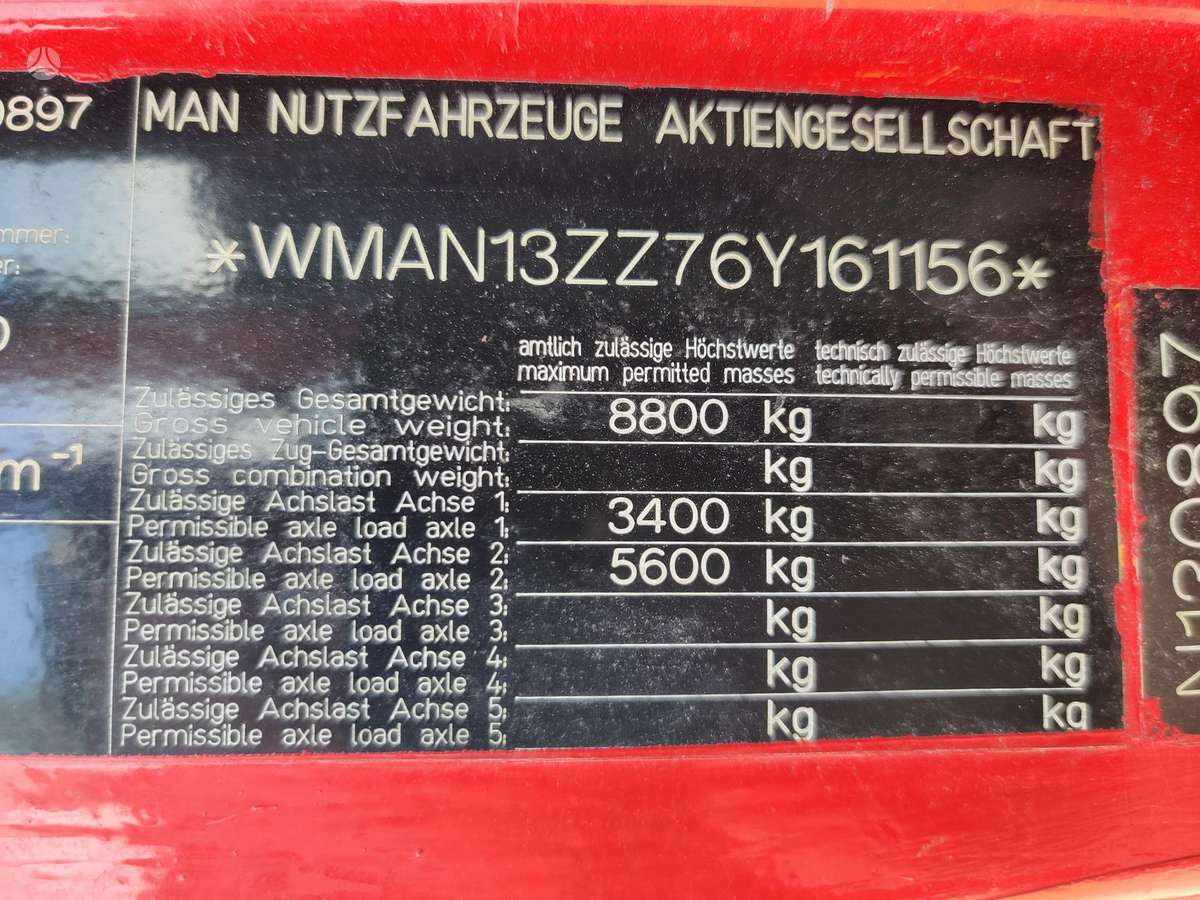 MAN 8.213FLC, auto transporters