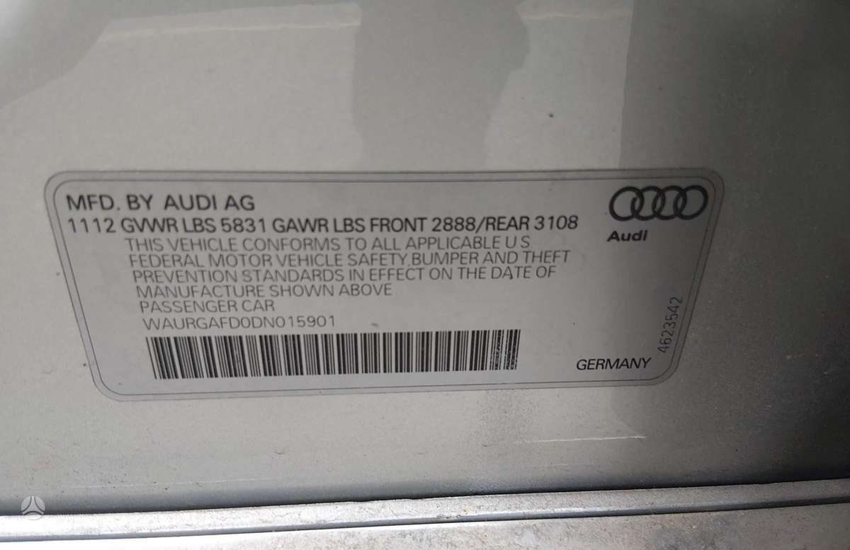 Audi A8, 3.0 l., Седан