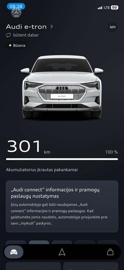 Audi e-tron, 71 kWh, off-road / crossover