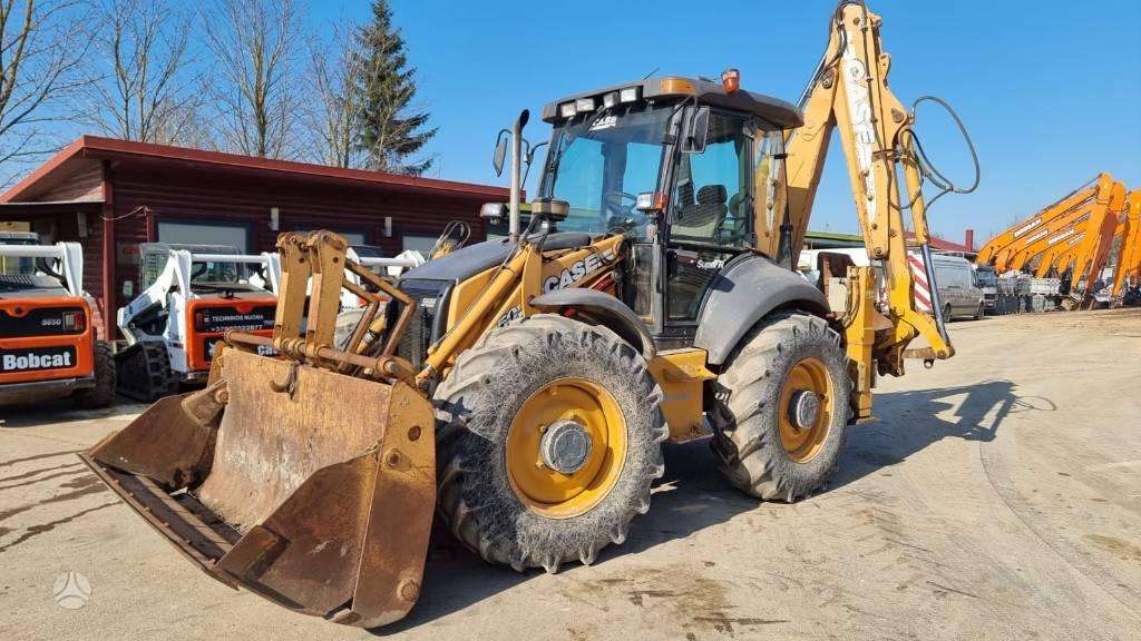 Case 695 SR2-4PS, экскаваторные погрузчики