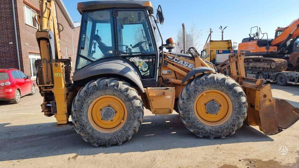 Case 695 SR2-4PS, экскаваторные погрузчики