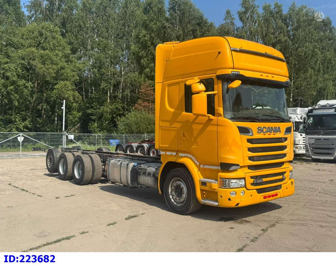 Scania R520 - 8x4 - Retarder, шасси