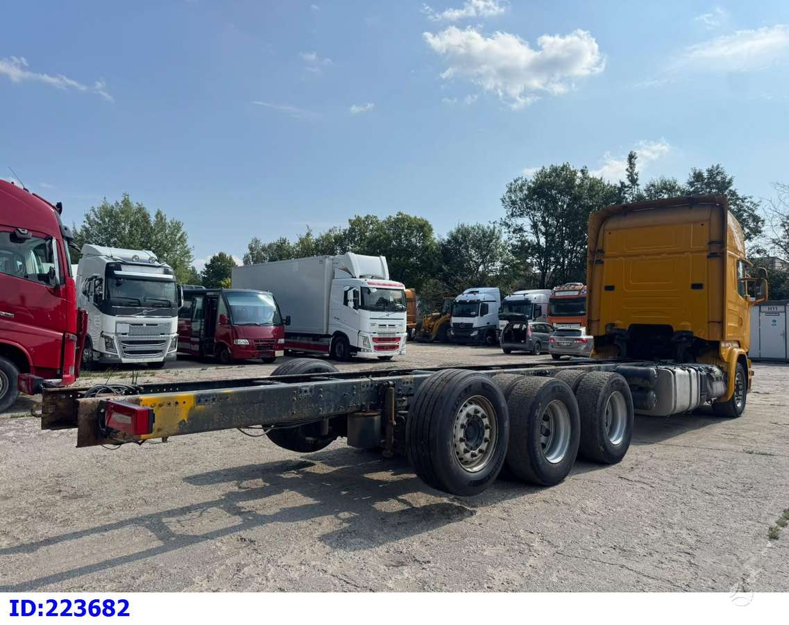 Scania R520 - 8x4 - Retarder, шасси