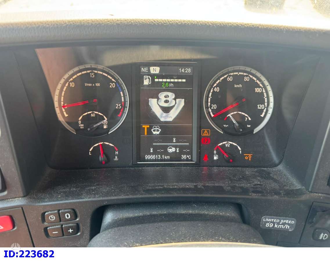 Scania R520 - 8x4 - Retarder, шасси