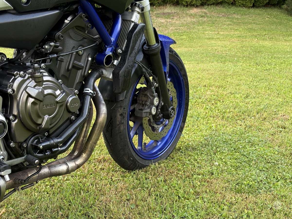 Yamaha MT 07 700cc, street / classic
