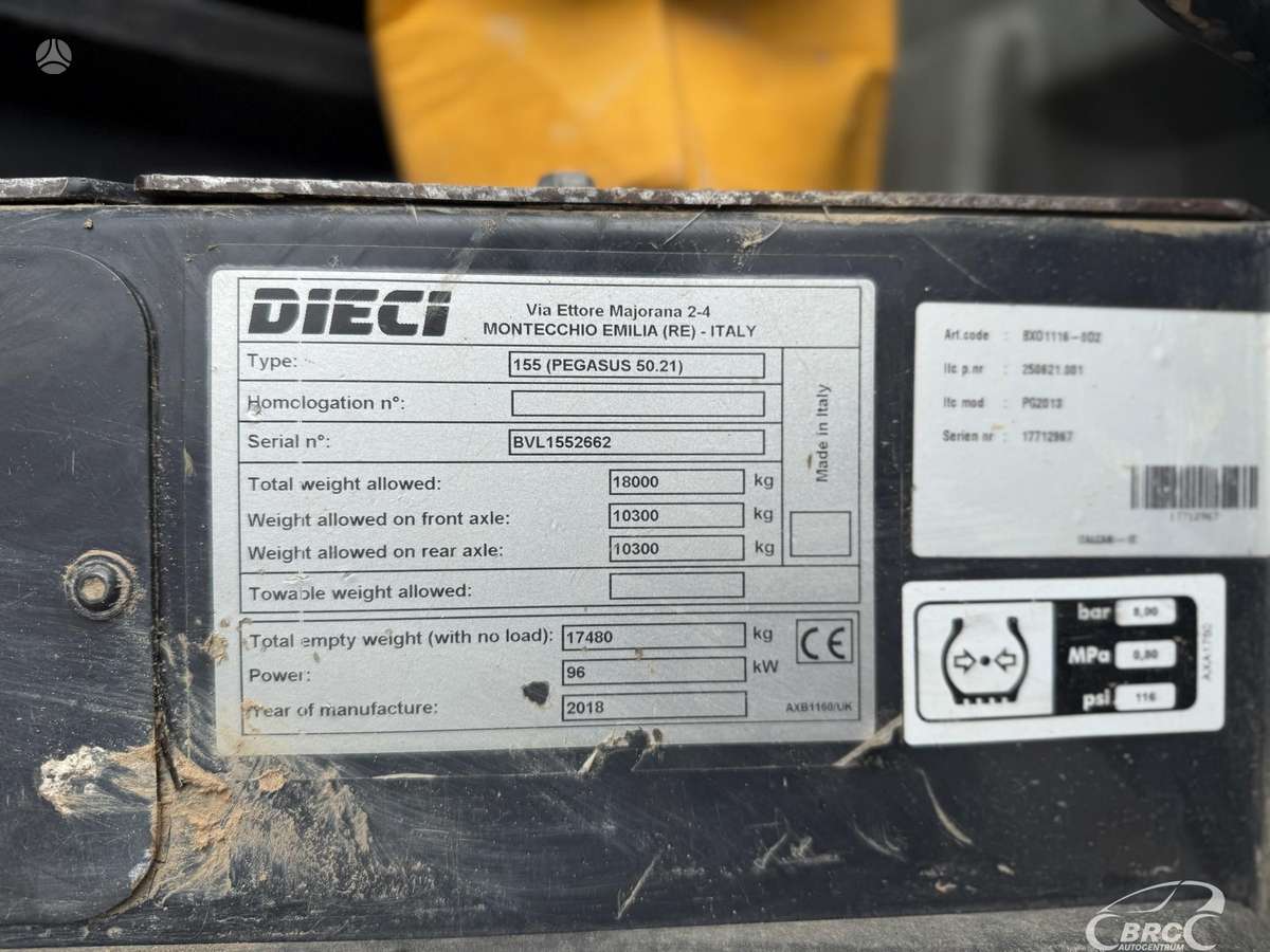 Dieci Pegasus 50.21, telescopic handler