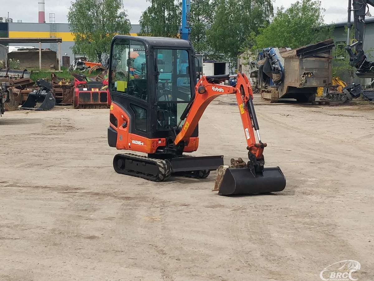 Kubota KX16-4, mini excavator