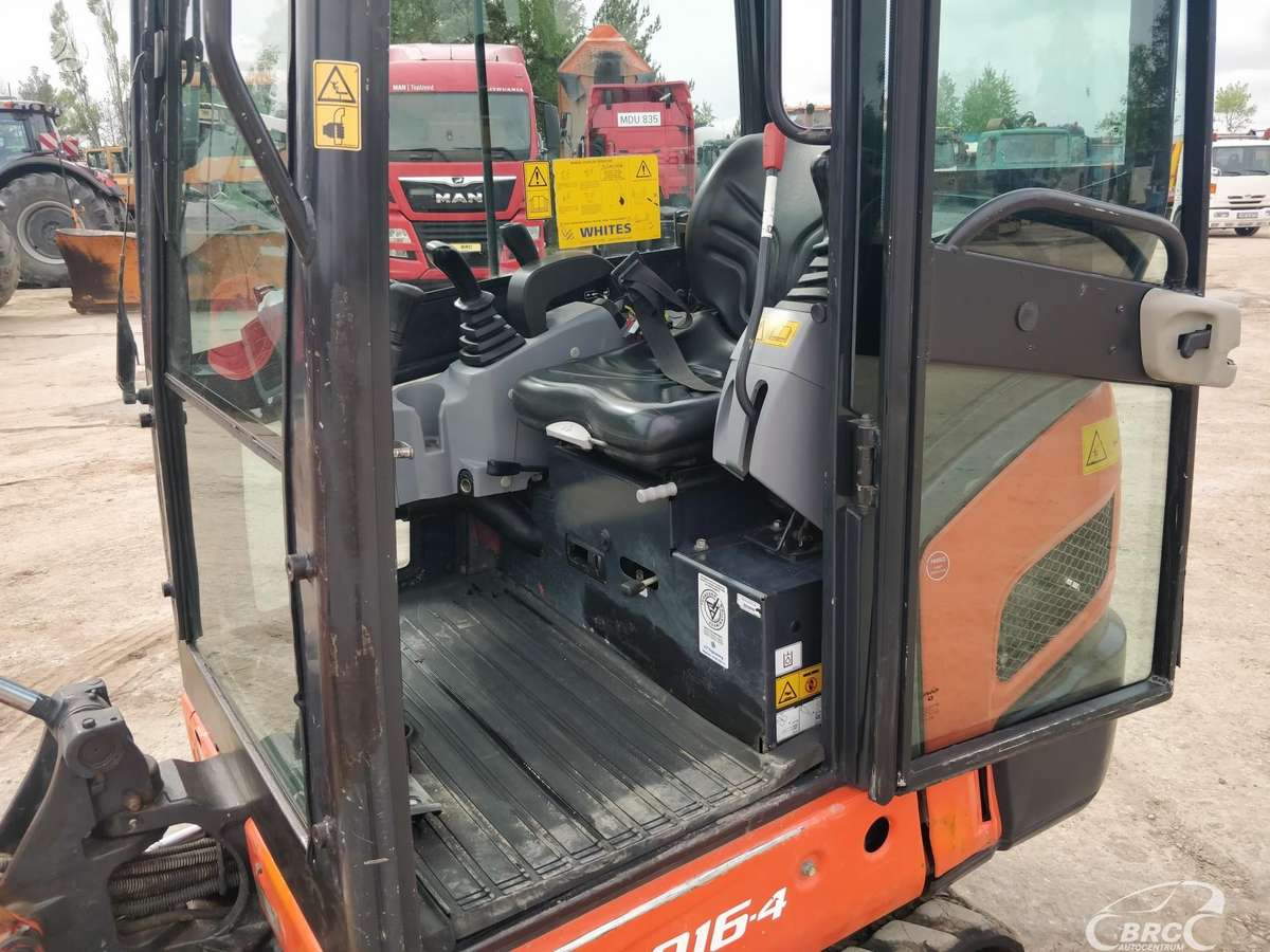 Kubota KX16-4, mini excavator