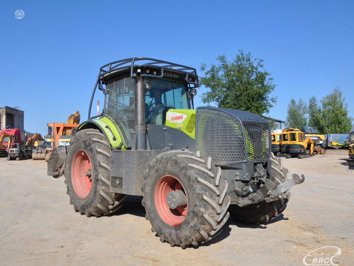 Claas Axion 870, tractors