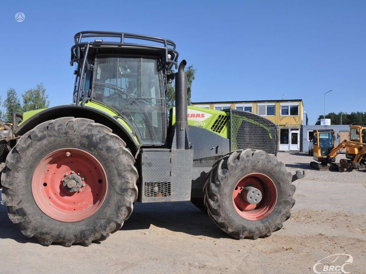 Claas Axion 870, tractors