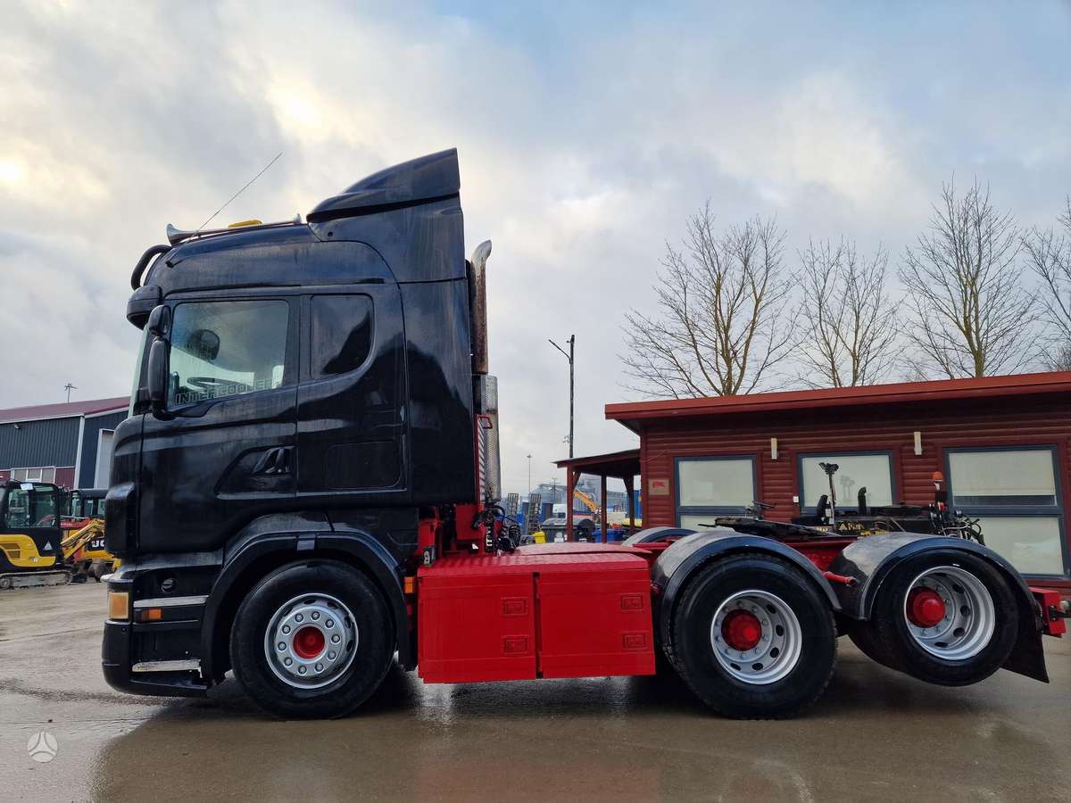 Scania R580 V8, double sleeper
