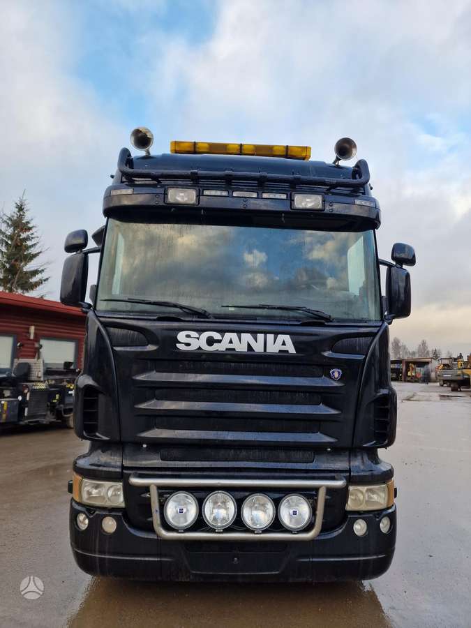 Scania R580 V8, double sleeper