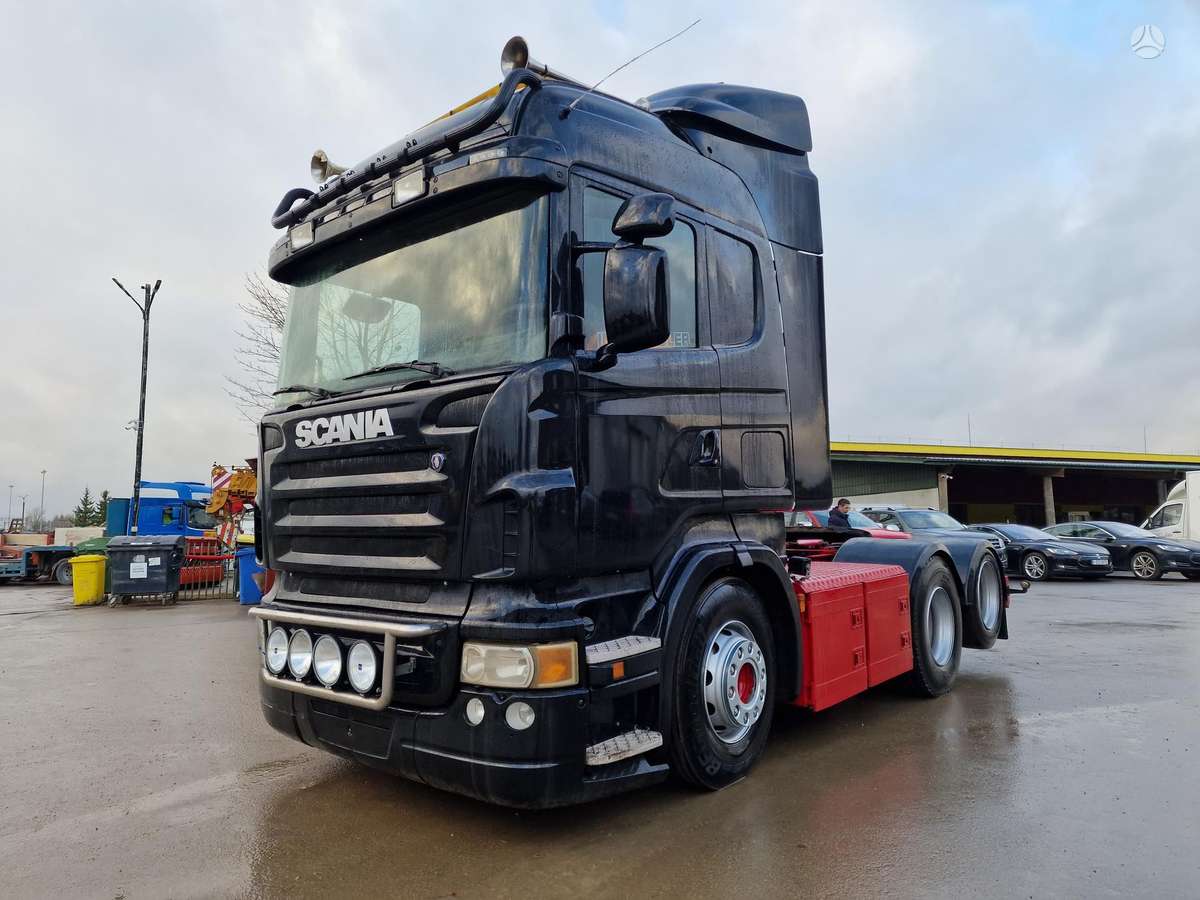 Scania R580 V8, double sleeper