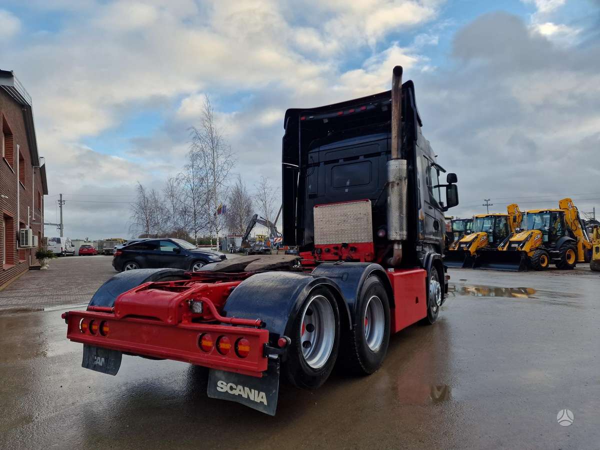 Scania R580 V8, double sleeper